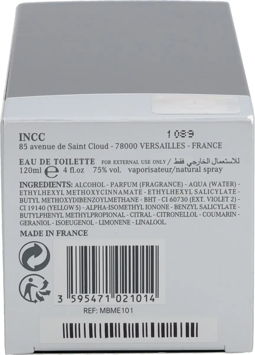 Mercedes-Benz Benz Eau de Toilette - 120ml - afbeelding 3 van 6