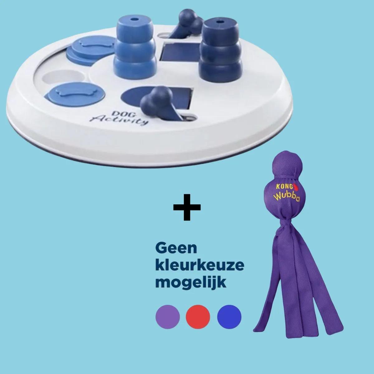 KONG Trixie Dog Activity Flip Board & Wubba - Asorti