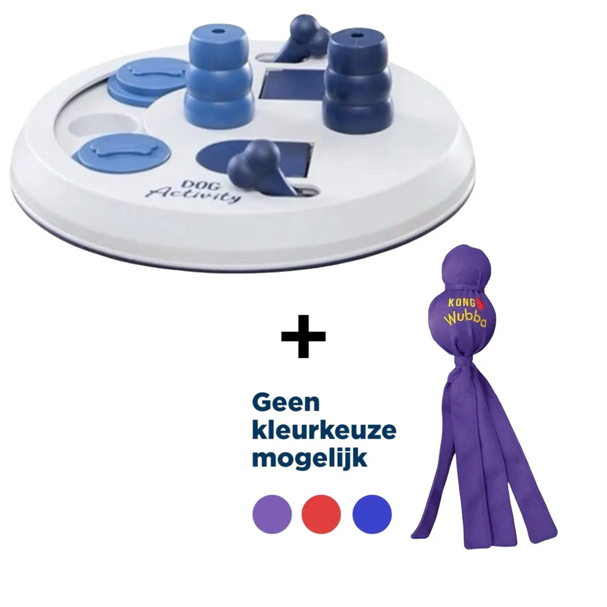 KONG Trixie Dog Activity Flip Board & Wubba - Asorti