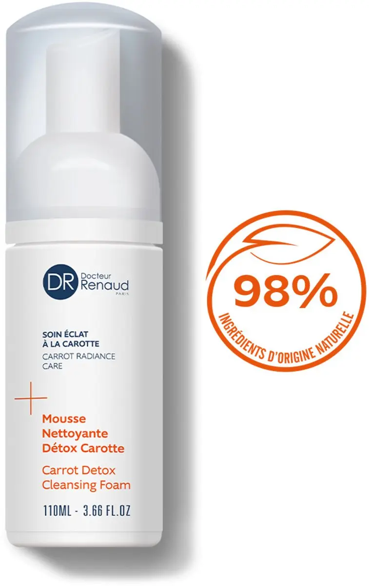 Docteur Renaud Soin Éclat Mousse Nettoyante Detox Carotte - afbeelding 3 van 6