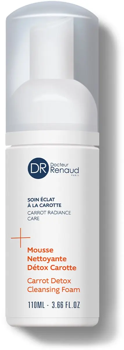 Docteur Renaud Soin Éclat Mousse Nettoyante Detox Carotte