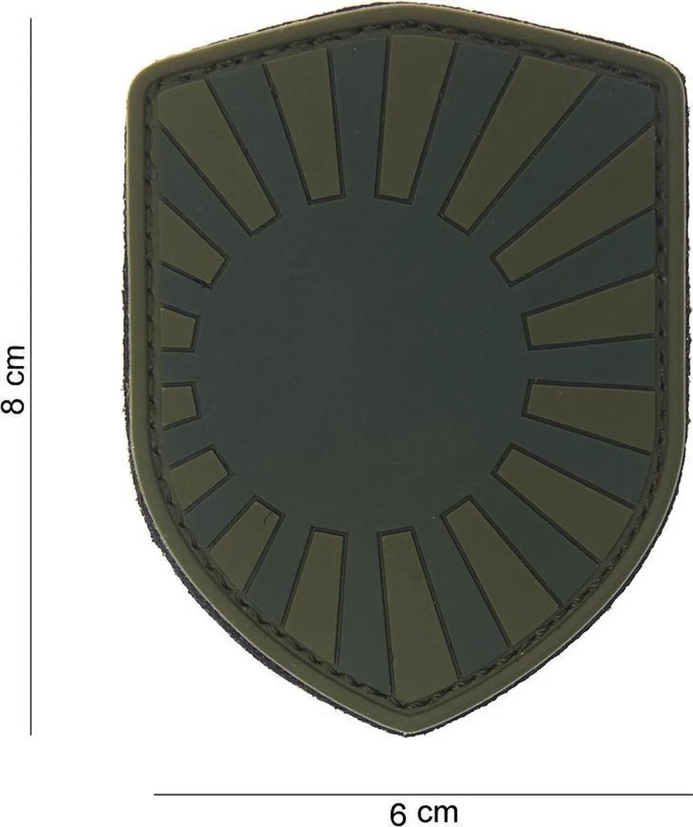 101 Inc Embleem 3D PVC Schild Groen 10016