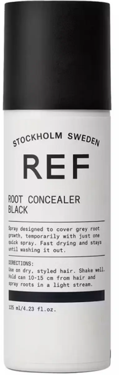 REF Stockholm Root Concealer Spray Black 100ml - afbeelding 4 van 4