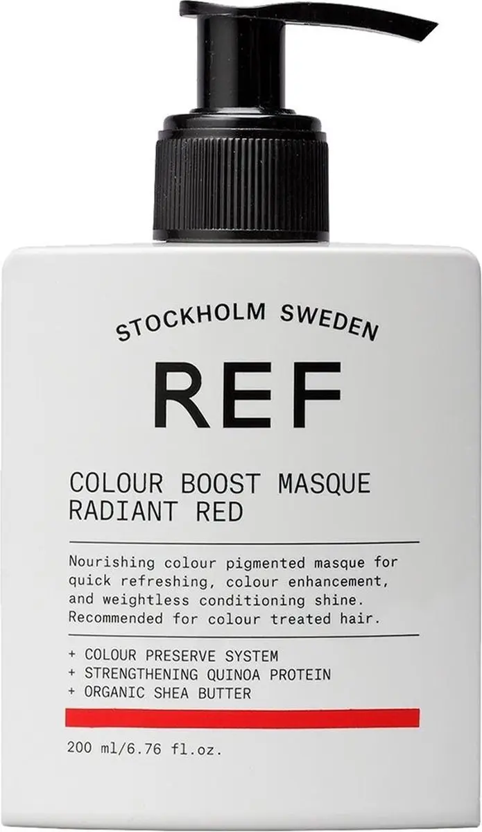 REF Stockholm Colour Boost Masque Radiant Red 200ml