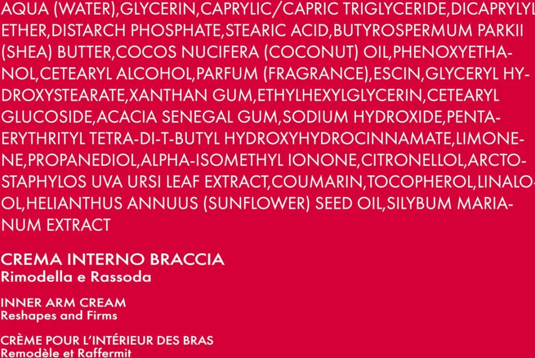 Pupa Milano Re-Shape My Arms Inner Arm Cream 250ml - afbeelding 2 van 6