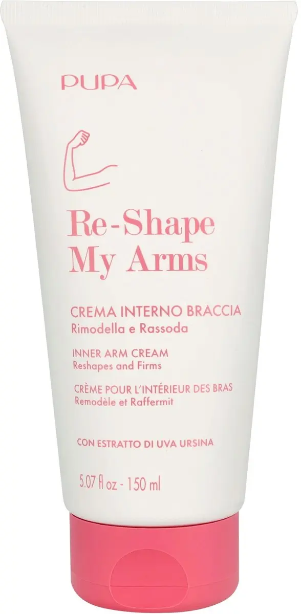 Pupa Milano Re-Shape My Arms Inner Arm Cream 250ml - afbeelding 5 van 6