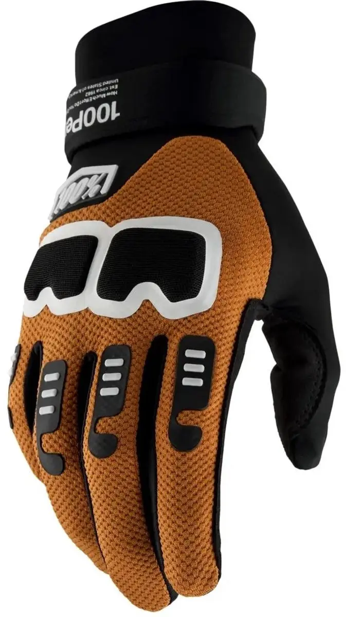 GLOVES LANGDALE BLACK/TAN