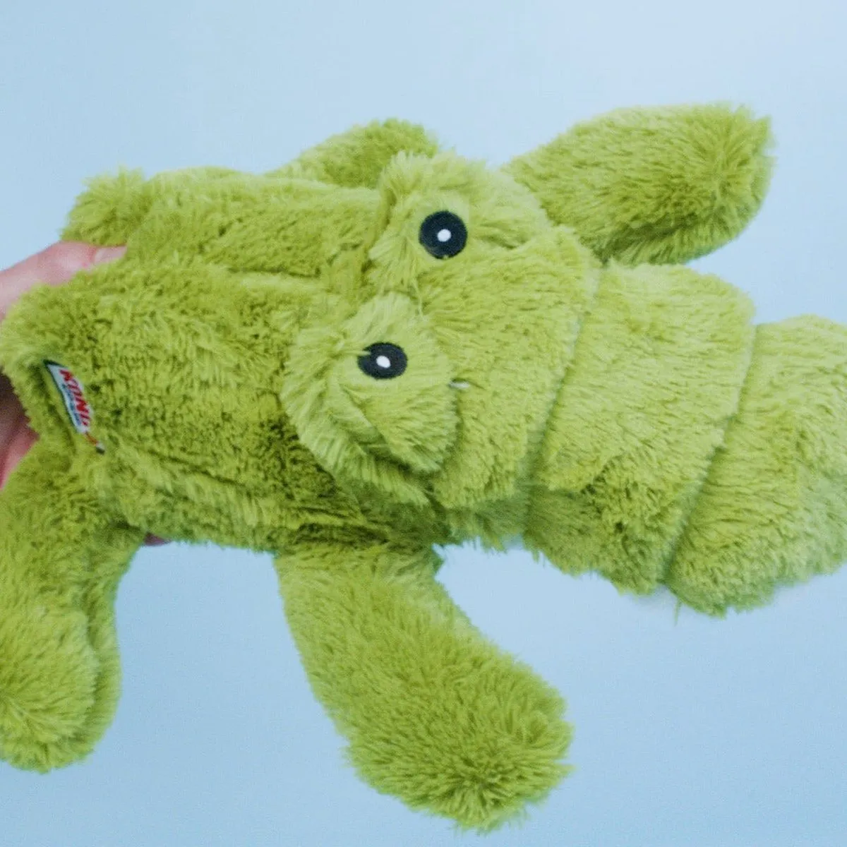 KONG Cozie Ali Alligator XL - Groen - afbeelding 6 van 6