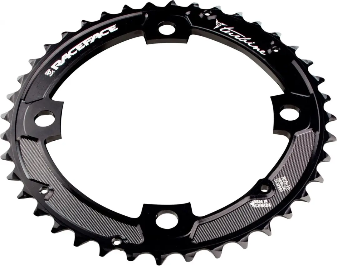 Race Face Turbine Kettingblad 104 BCD 11-speed, zwart Uitvoering 38T