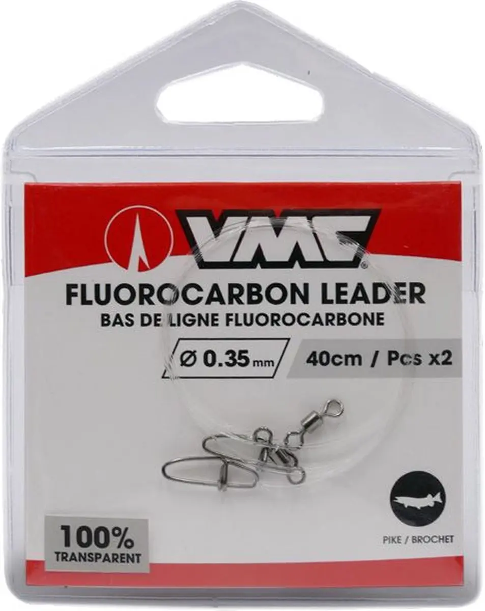 VMC Fluoro 100 Onderlijn 27,5cm Nocolour - afbeelding 4 van 5
