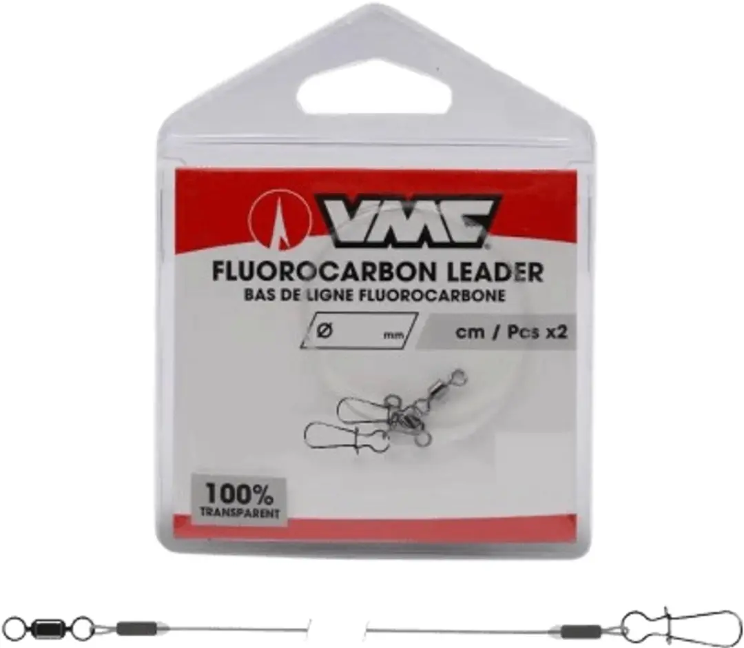 VMC Fluoro 100 Onderlijn 27,5cm Nocolour - afbeelding 5 van 5