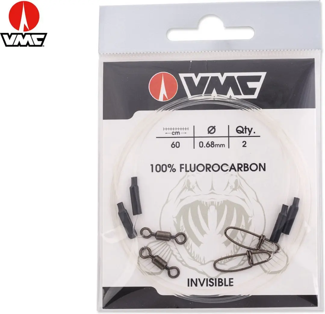 VMC Fluoro 100 Onderlijn 27,5cm Nocolour - afbeelding 3 van 5
