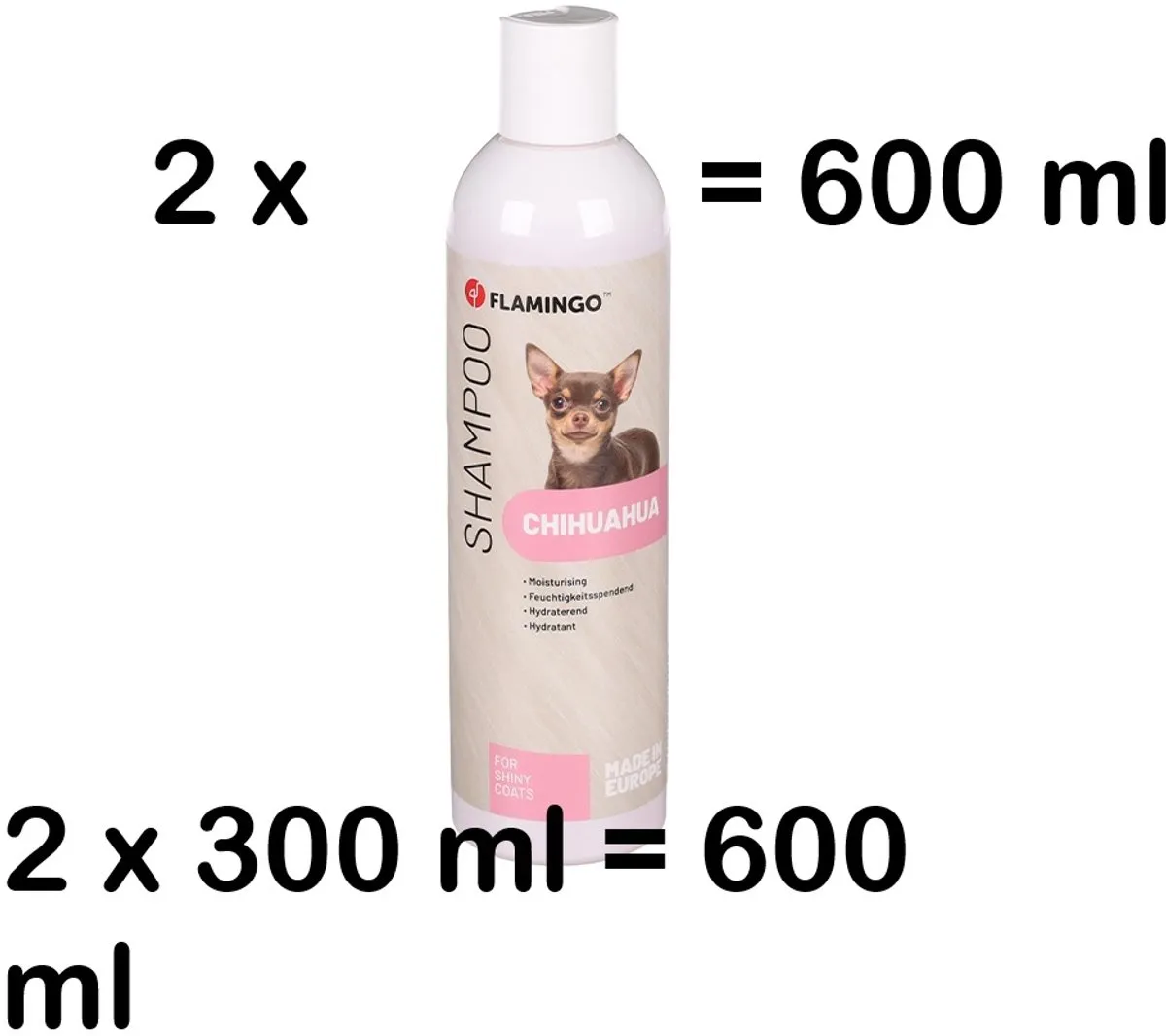 Flamingo Cocapet Chihuahua Hondenshampoo 600ml
