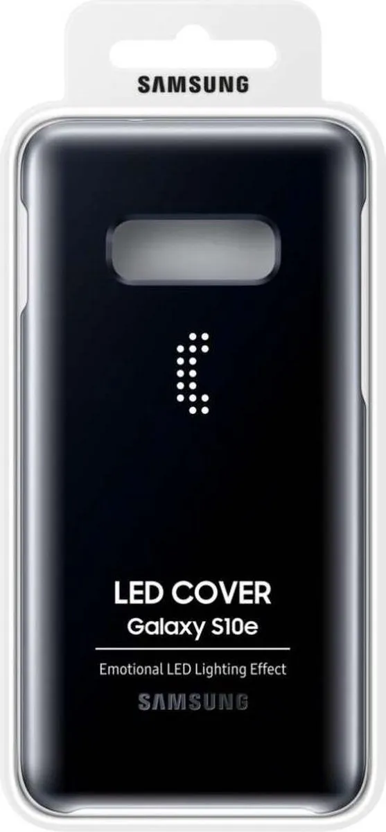 Samsung Galaxy S10e LED Cover - Zwart - afbeelding 6 van 6