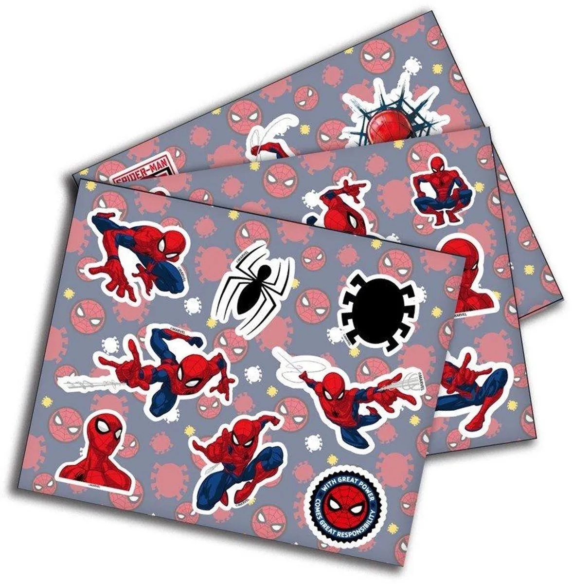 Spider-Man Activity Box - 27-delig - 28x2x10cm - Blauw/Rood