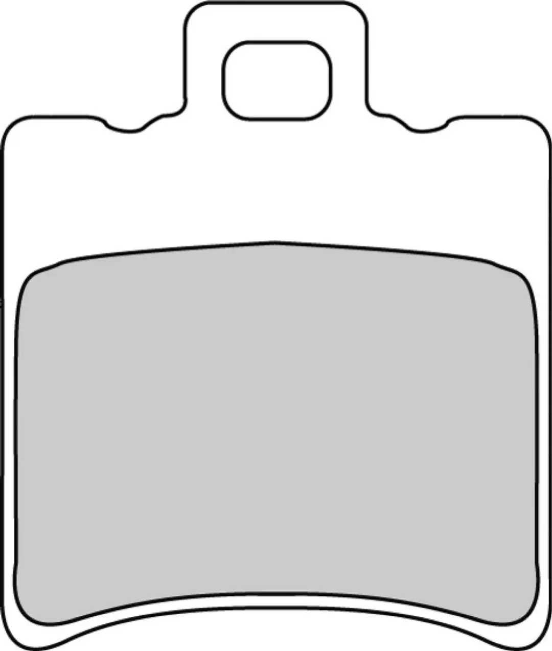 Plaquette de frein Ferodo pour Scooter Aprilia 50 MOJITO 2T HYPER2 2004 à 2011