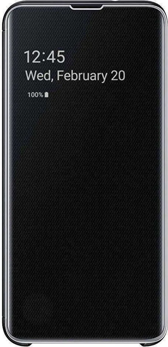 Samsung Clear View Cover Zwart