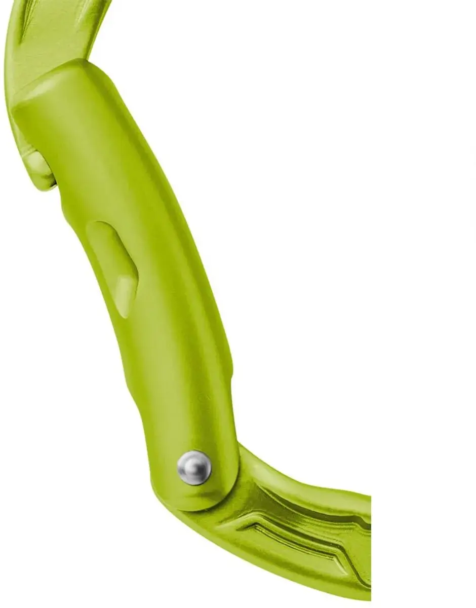 Edelrid Mission Bent Karabijnhaak Groen - afbeelding 2 van 3