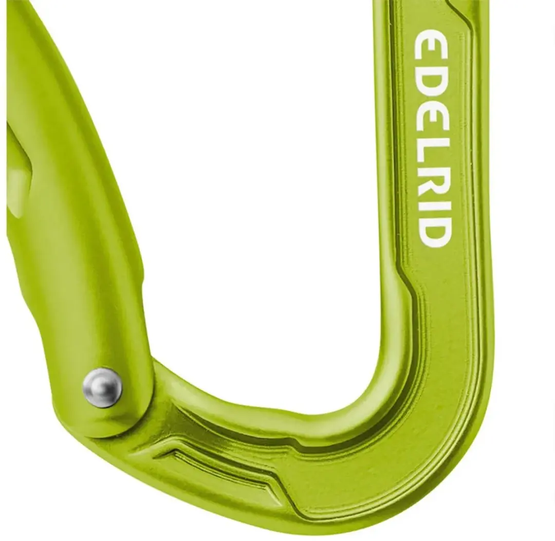 Edelrid Mission Bent Karabijnhaak Groen - afbeelding 3 van 3