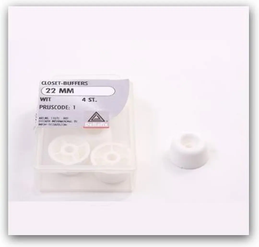 Deltafix Closetbuffers 22mm Wit