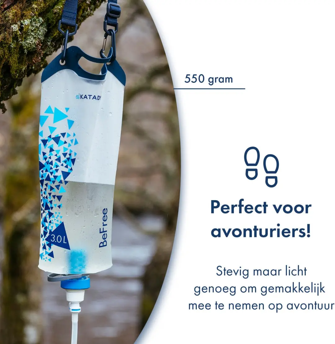 Katadyn BeFree Gravity 3L Waterfilter - afbeelding 2 van 5