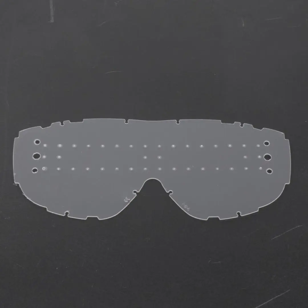 smith zuiger motor cross quad nieuw enkel schild transparant helmmasker