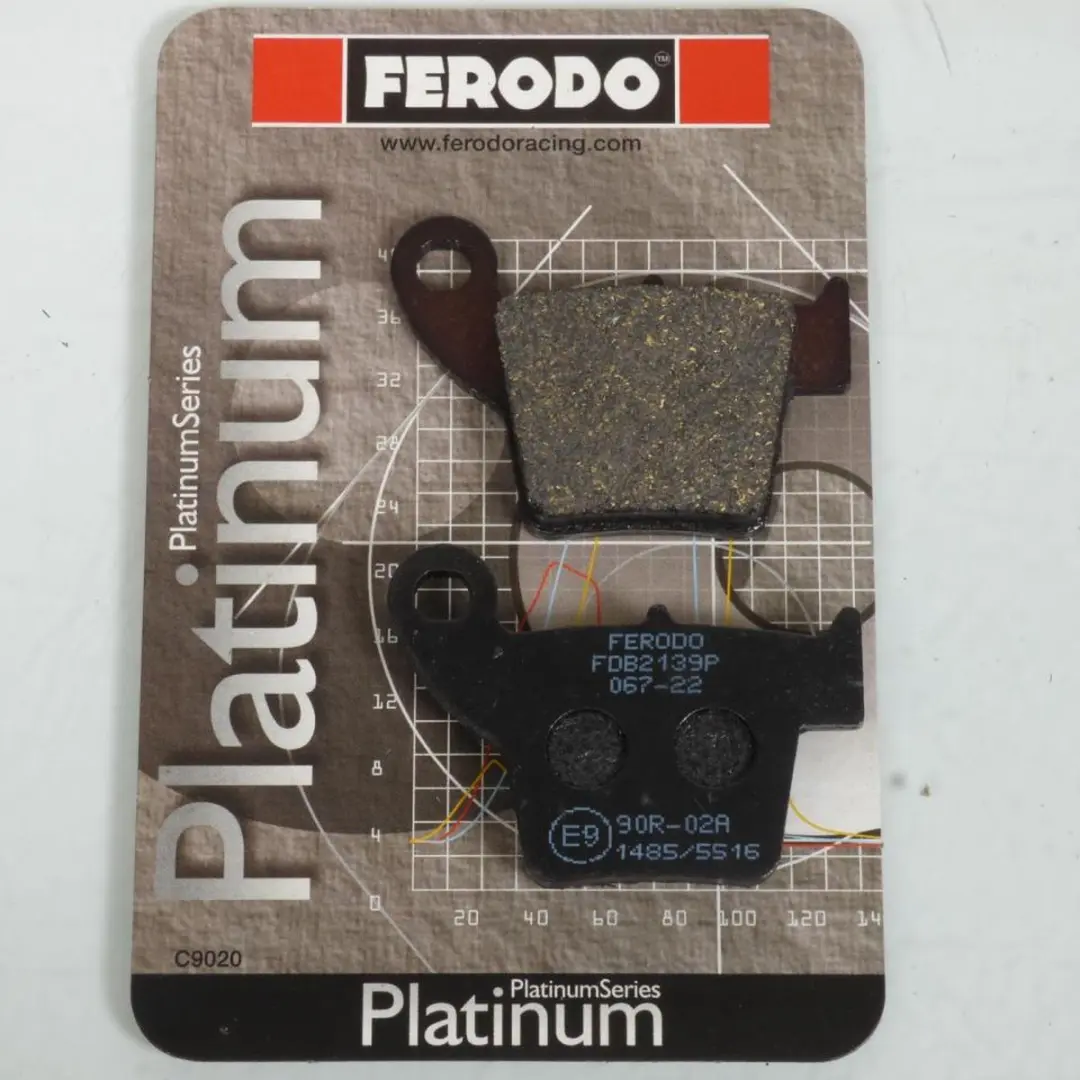 Plaquette de frein Ferodo pour Moto Honda 125 CR 2002 à 2007 JE01A / AR Neuf