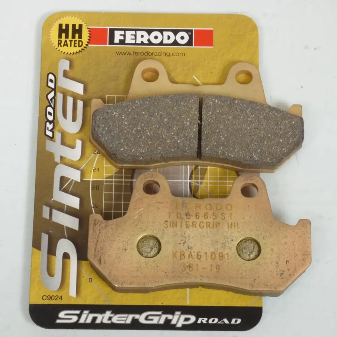 Plaquette de frein Ferodo pour Moto Honda 1500 Goldwing 1996 à 1998 SC22C / AR