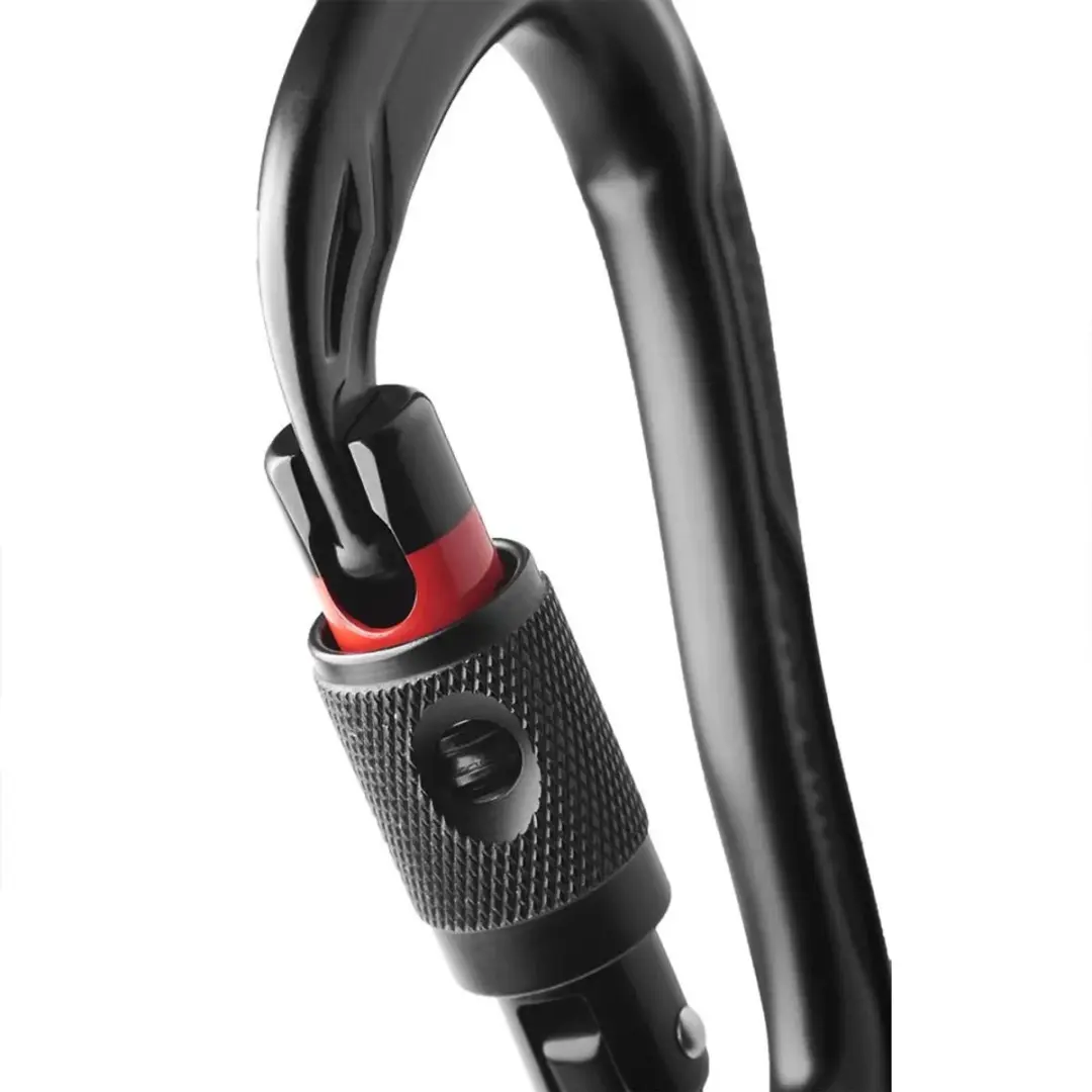 Edelrid HMS Bullet PermaLock Karabijnhaak - Zwart - afbeelding 2 van 6