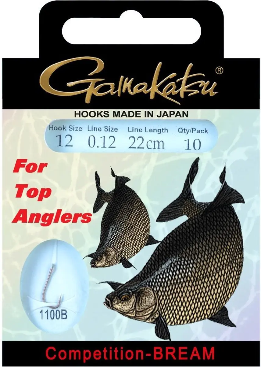 Gamakatsu Competition Bream 1100B Haak 20