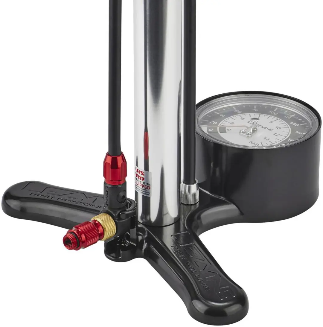Lezyne Alloy Floor Drive Vloerpomp Zilver - afbeelding 4 van 6