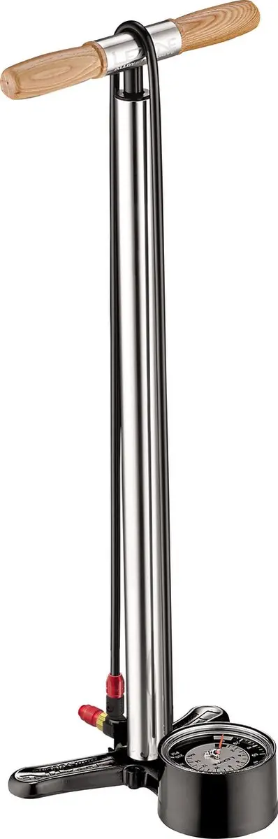 Lezyne Alloy Floor Drive Vloerpomp Zilver