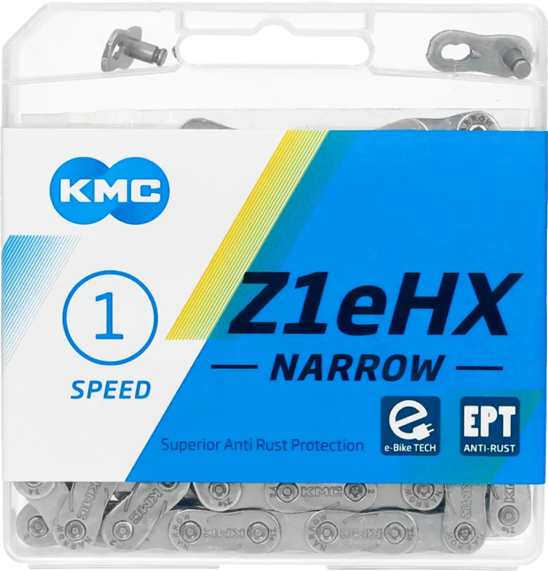 KMC Ketting Z1 EHX EPT 128 schakels grijs - afbeelding 6 van 6