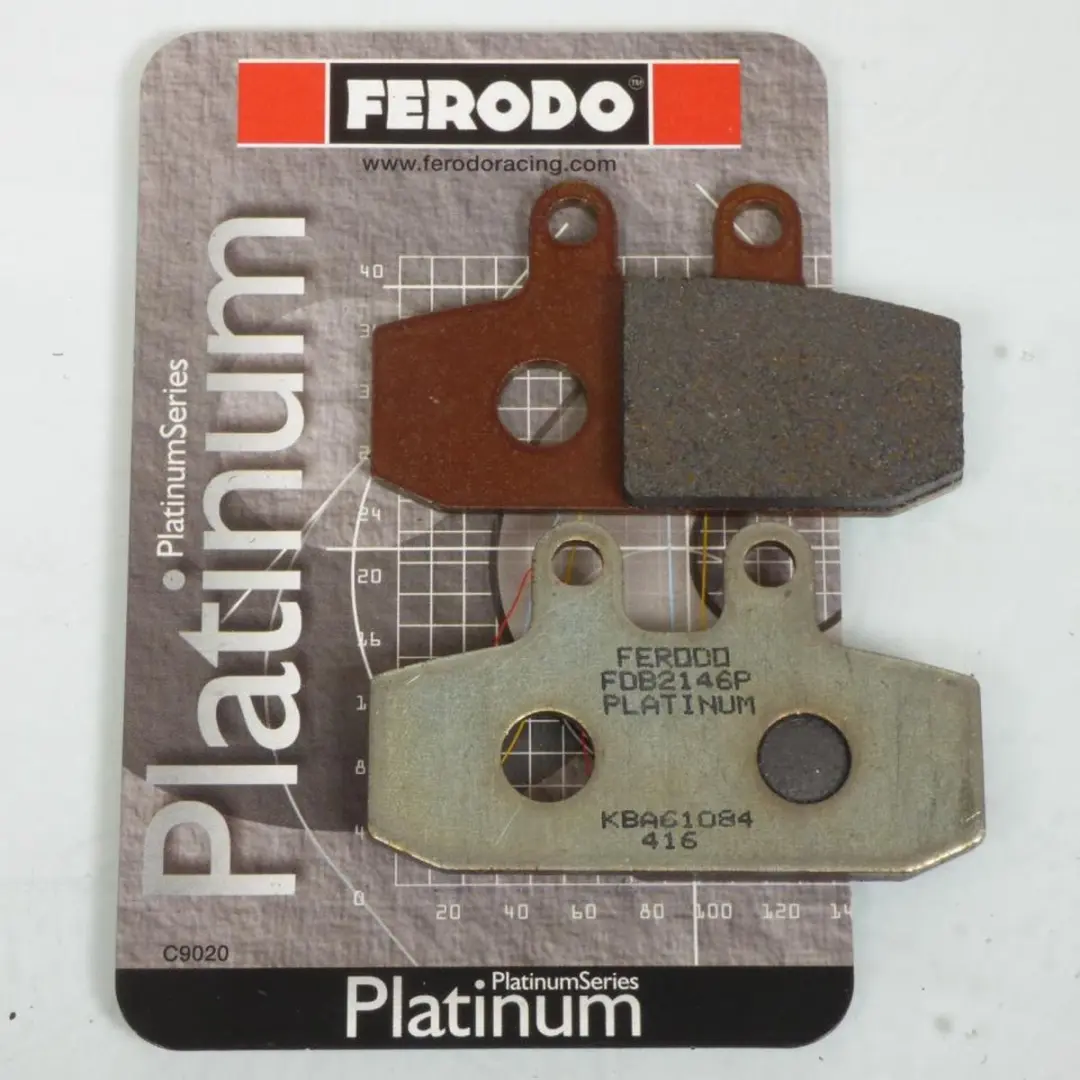 Plaquette de frein Ferodo pour Scooter Aprilia 500 Atlantic 2001 à 2004 PT00/VH