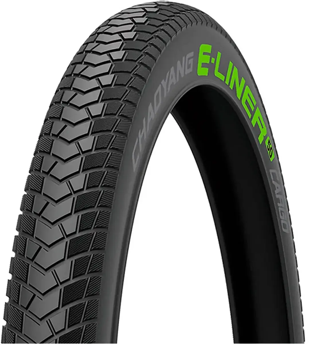 Chaoyang E-cargo 60tpi 24´´ X 2.35 Stevige Urbanband Zwart 24´´ x 2.35