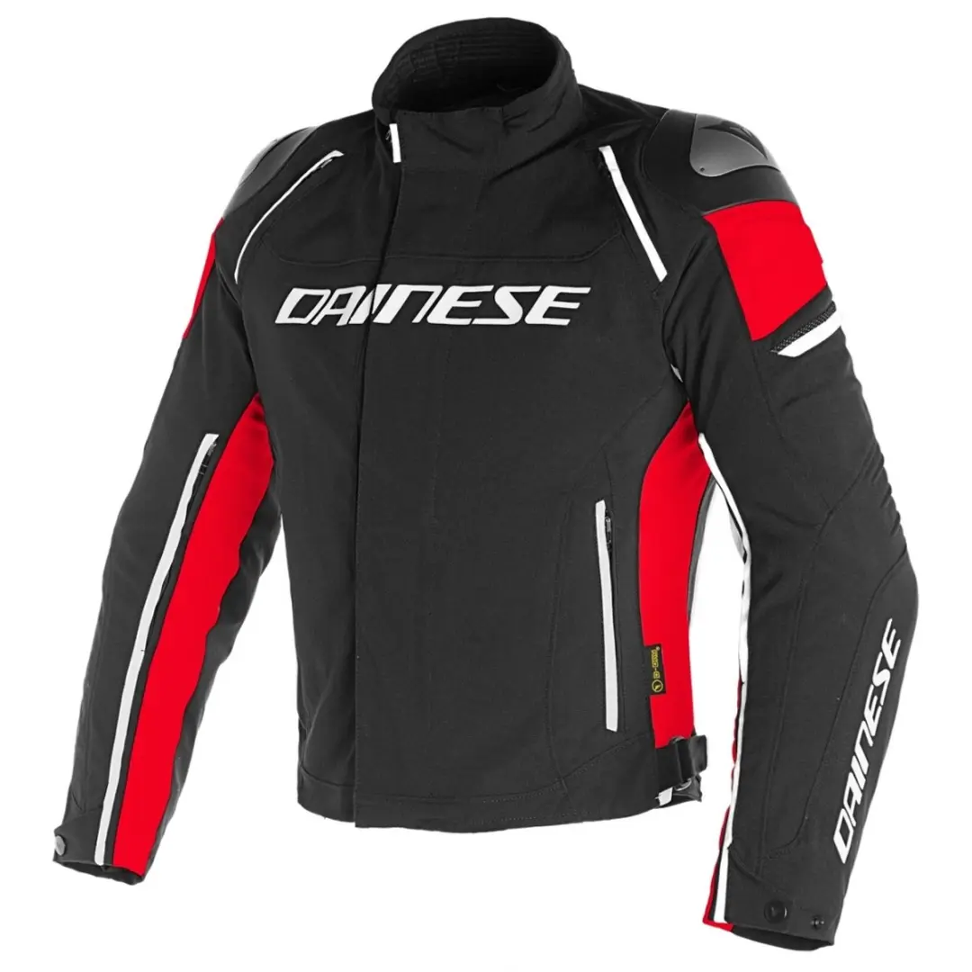 Dainese Racing 3 D-Dry Jas Zwart Zwart Rood
