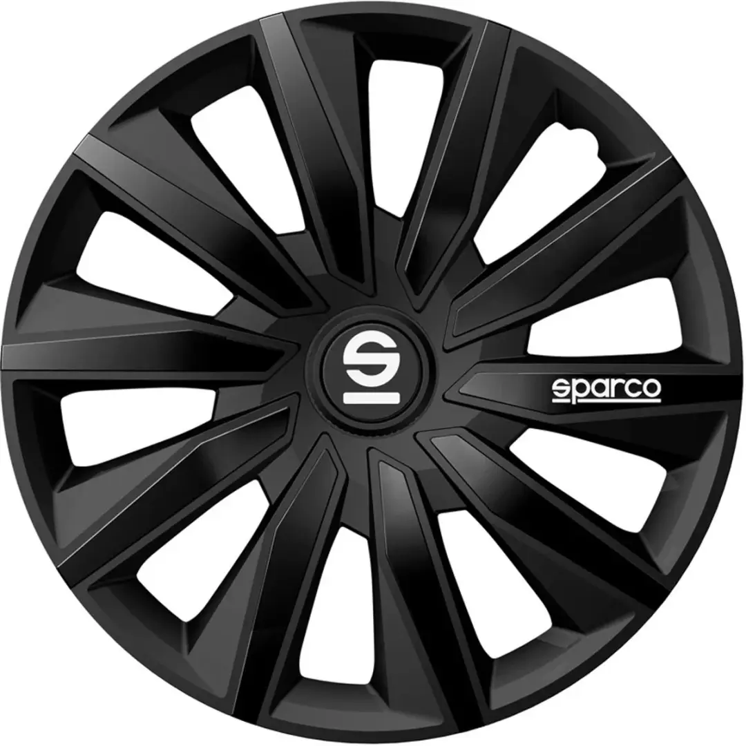 Sparco Wieldoppen Milano 15 inch Zwart