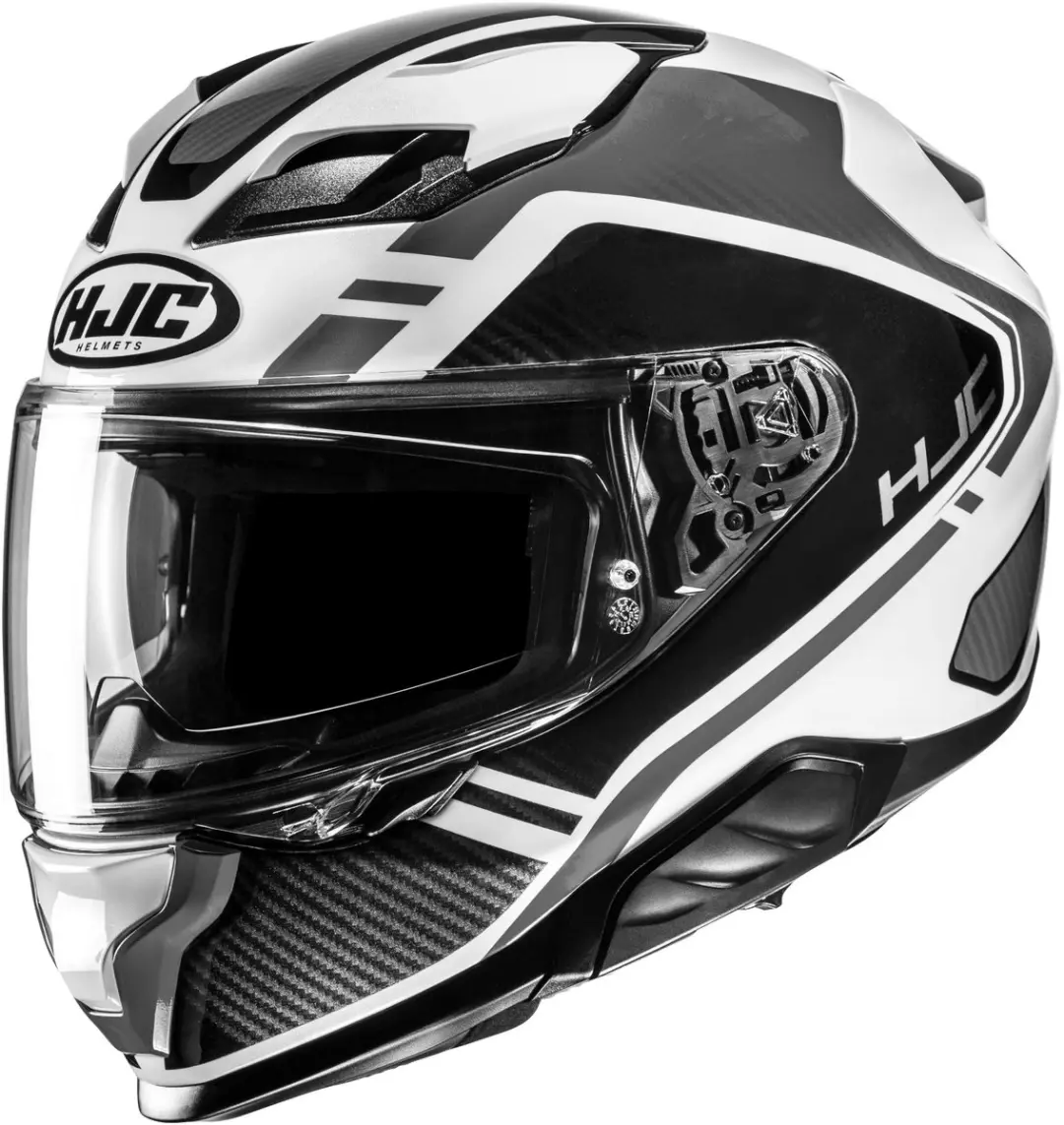 HJC F71 Tozz Zwart Grijs Wit Integraalhelm
