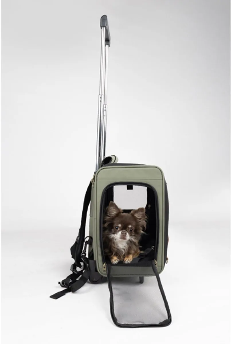 Flamingo Smart Trolley Adele Groen 35x30x45cm