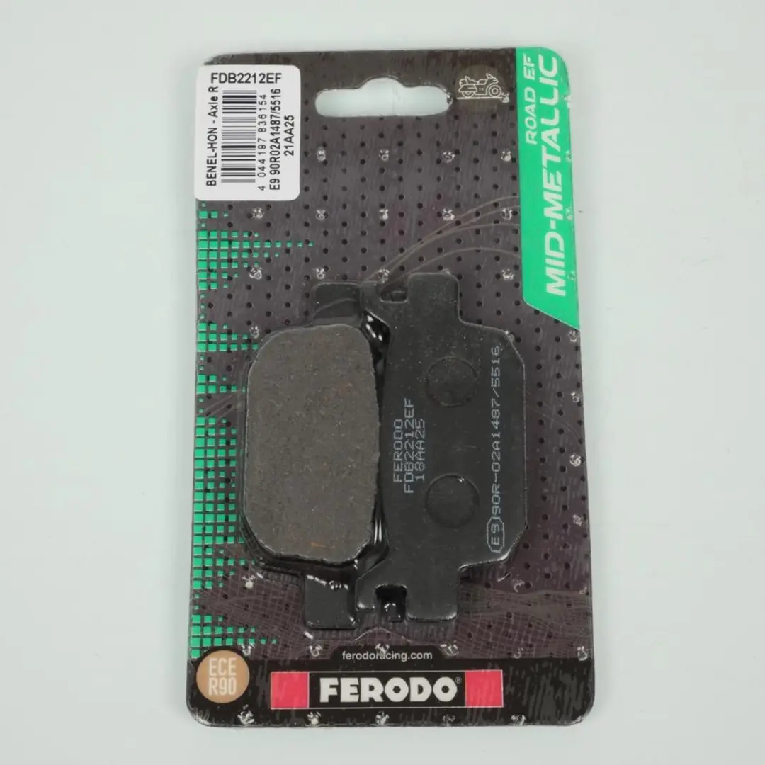 ferodo remblokje voor motor benelli 300 bn 302 2017 tot 2019 ar nieuw