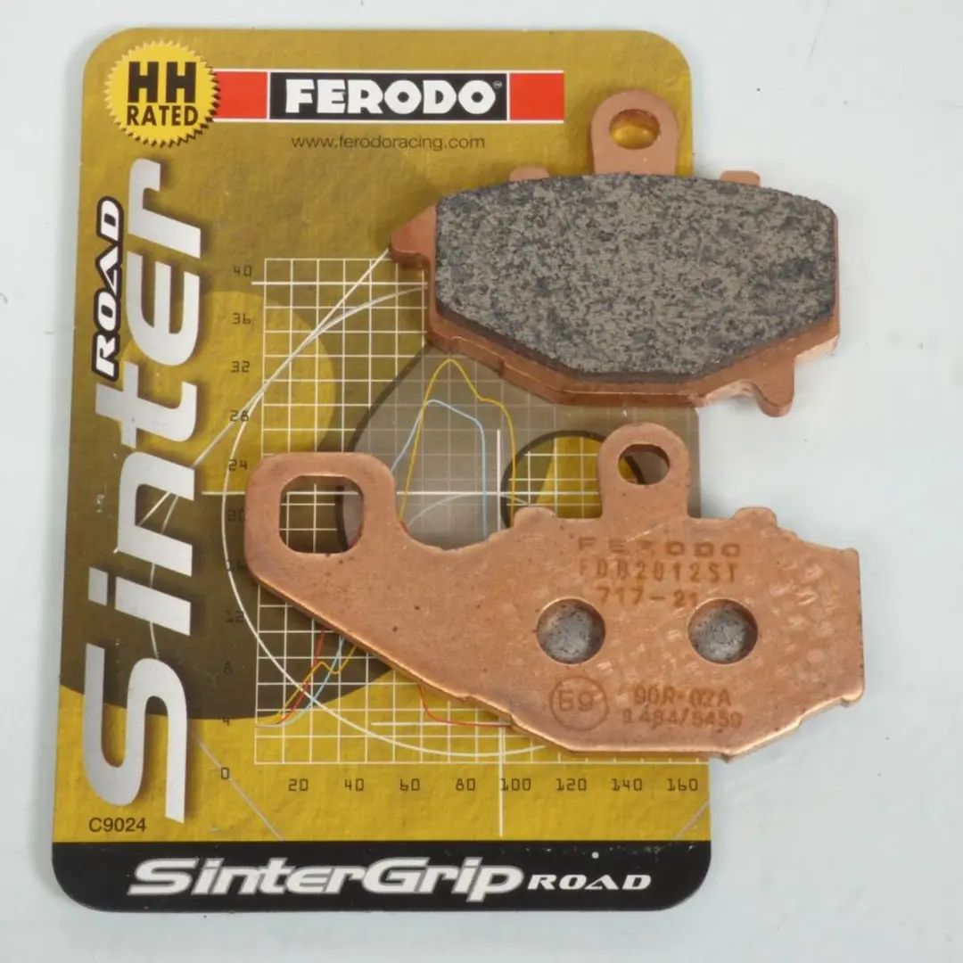 Plaquette de frein Ferodo pour Moto Kawasaki 1000 Z ABS 2003 à 2016 AR Neuf