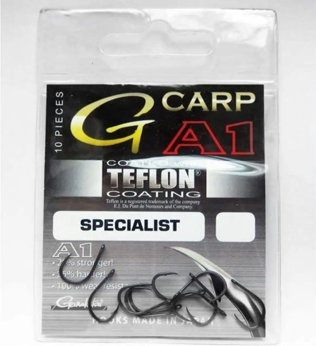 Gamakatsu A1 G-Carp Specialist PTFE 6 - 10 Stuks - afbeelding 3 van 4