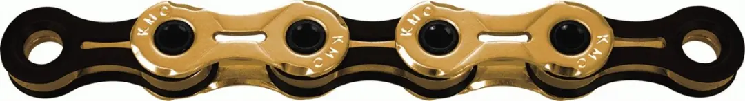 KMC X11SL 11-speed fietsketting - 115 schakels - Zwart/Goud - afbeelding 2 van 5
