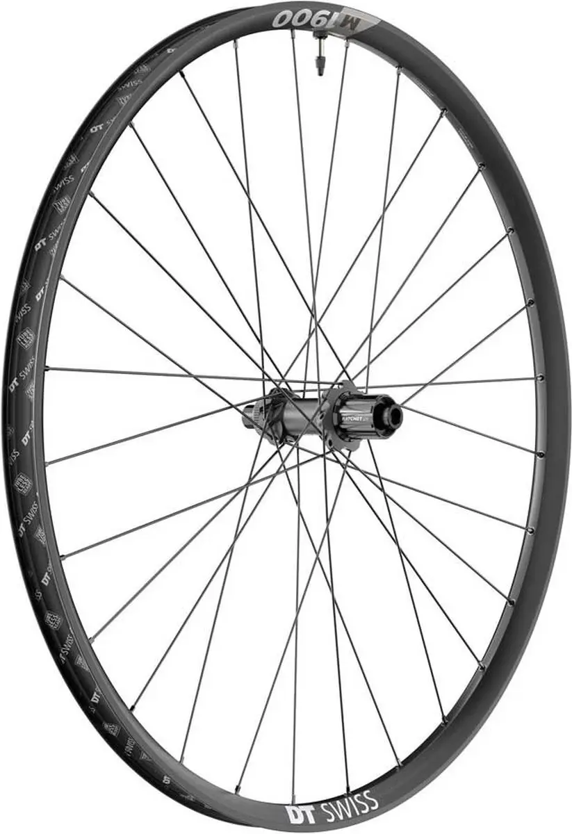 Dt Swiss M 1900 Spline 30 29´´ Cl Disc Tubeless Achterwiel Zwart 12 x 142 mm /