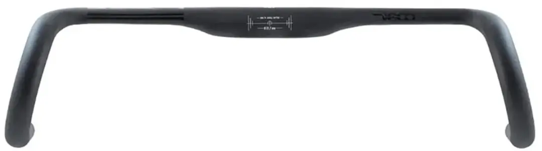 Deda SuperZero Gravel aluminium stuur 40cm - Zwart - afbeelding 5 van 5