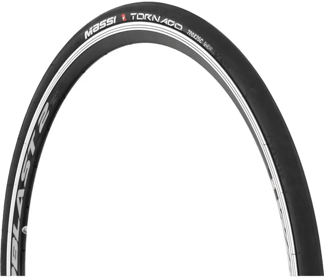 Massi Tornado Elite 700c X 28 Racefietsband Zwart 700C x 28