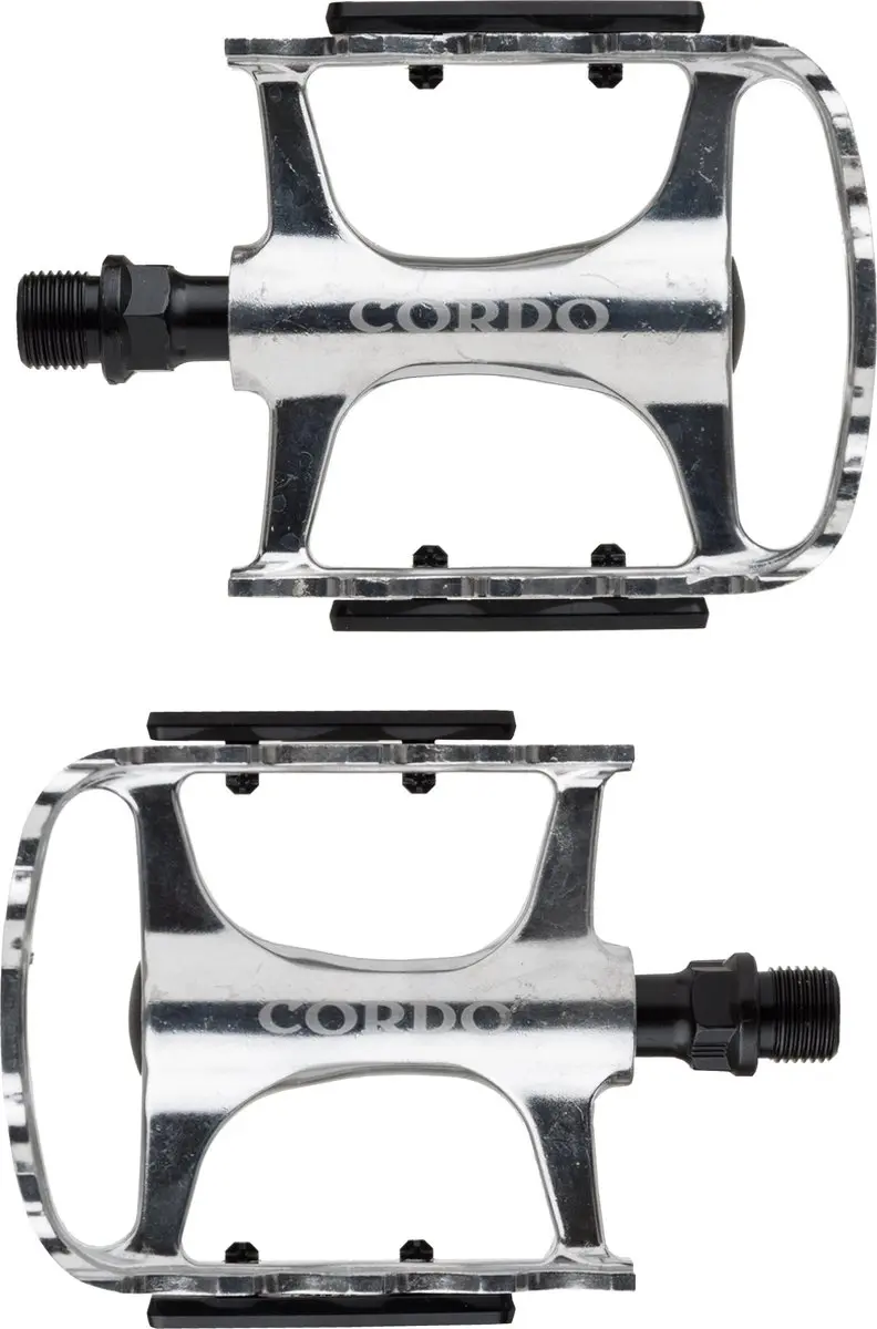 Cordo Pedaal Trekking Alu Zilver