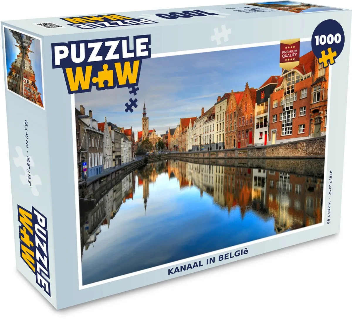 PuzzleWow Legpuzzel 1000 Stuks Multicolor