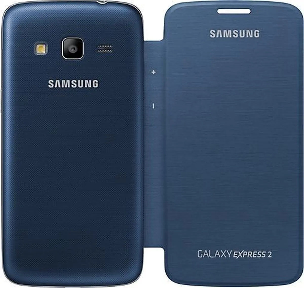 Samsung Galaxy Express 2 Flip Cover - Blauw