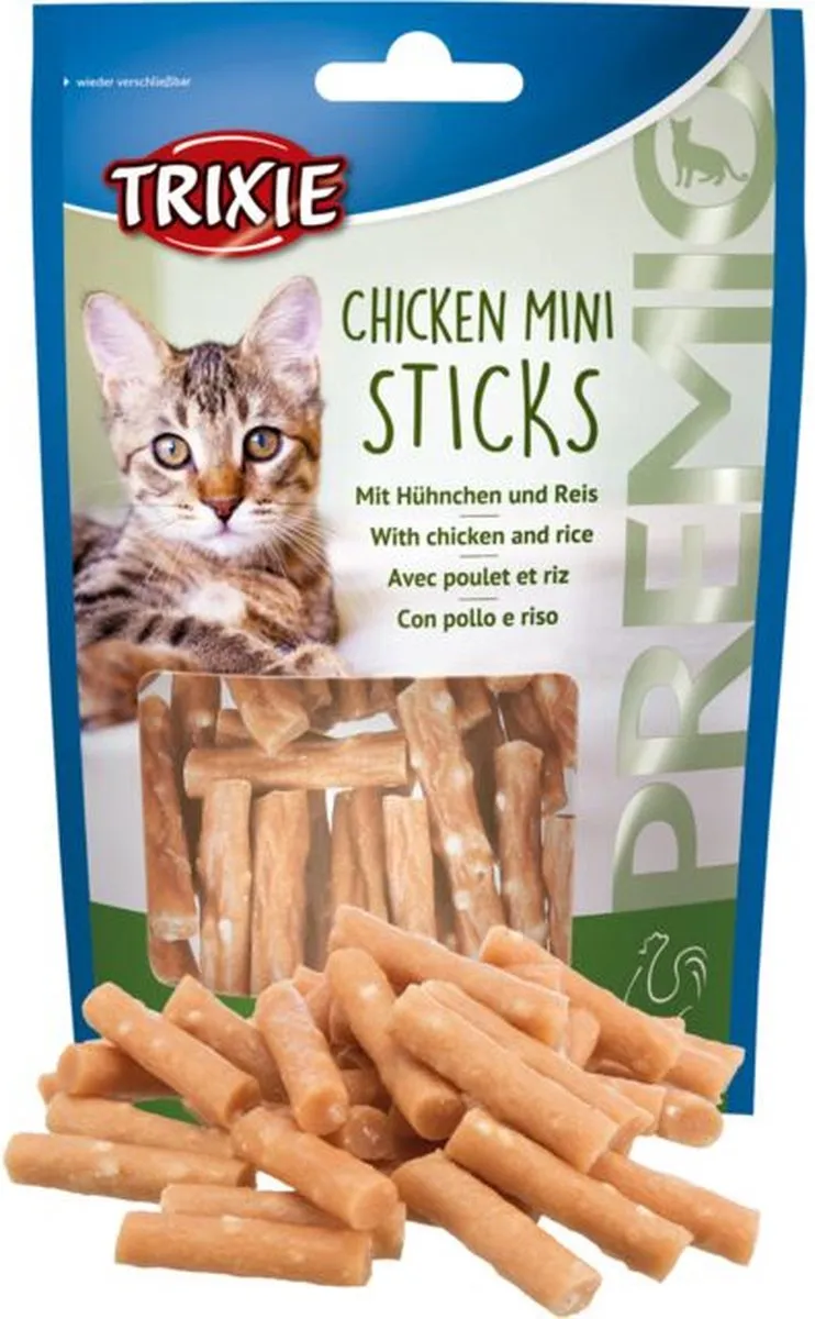 Trixie Chicken Mini Sticks Kattensnoepjes